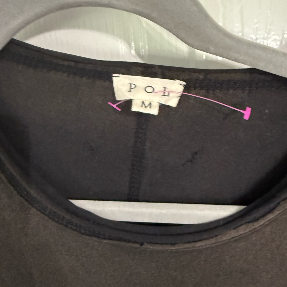 POL Washed Charcoal Relaxed Short-Sleeve Tee - Picture 2 of 4